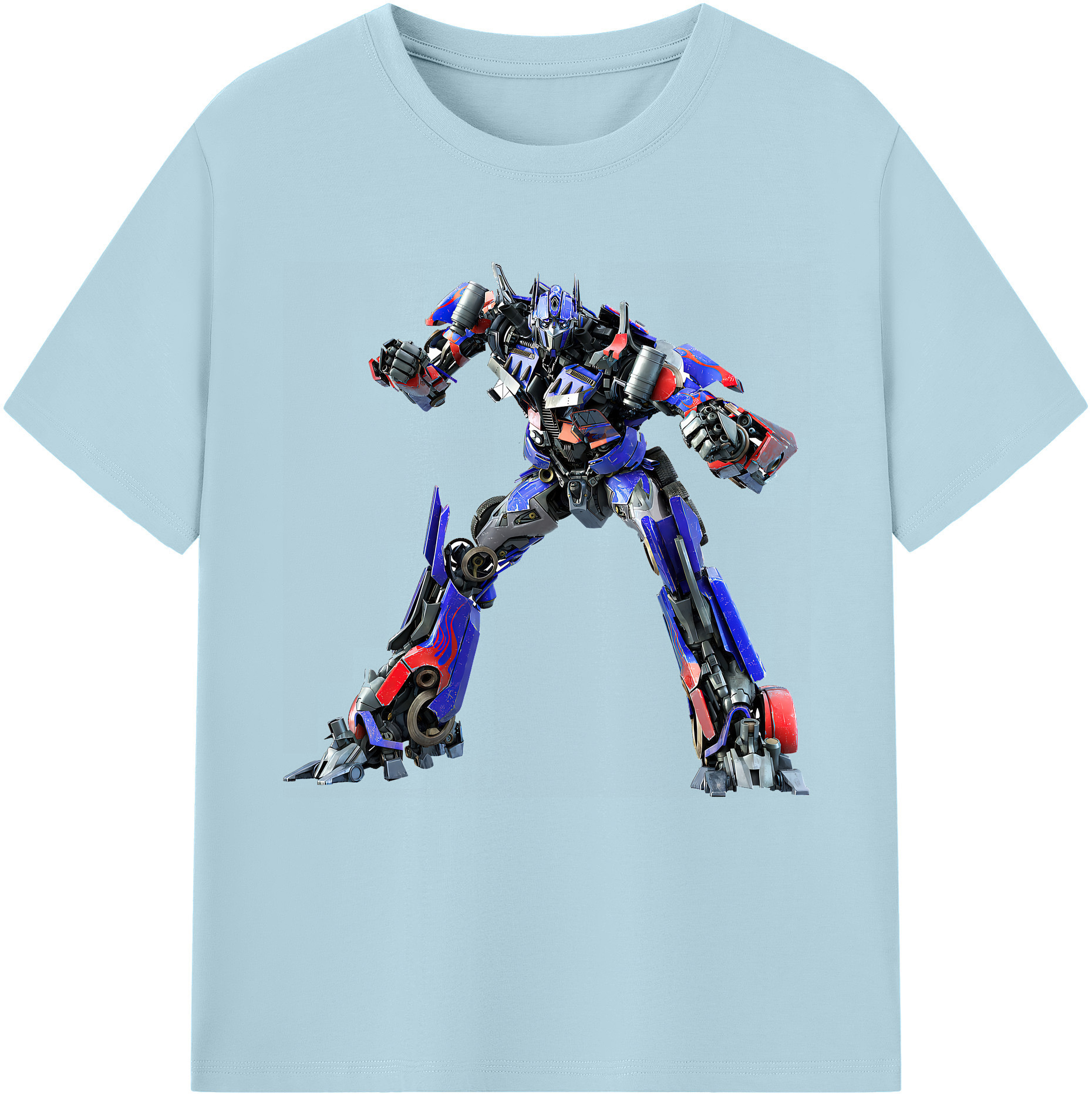 （画像用） Transformers トランスフォーマー 綿100％半袖Tシャツ（フロントプリント）